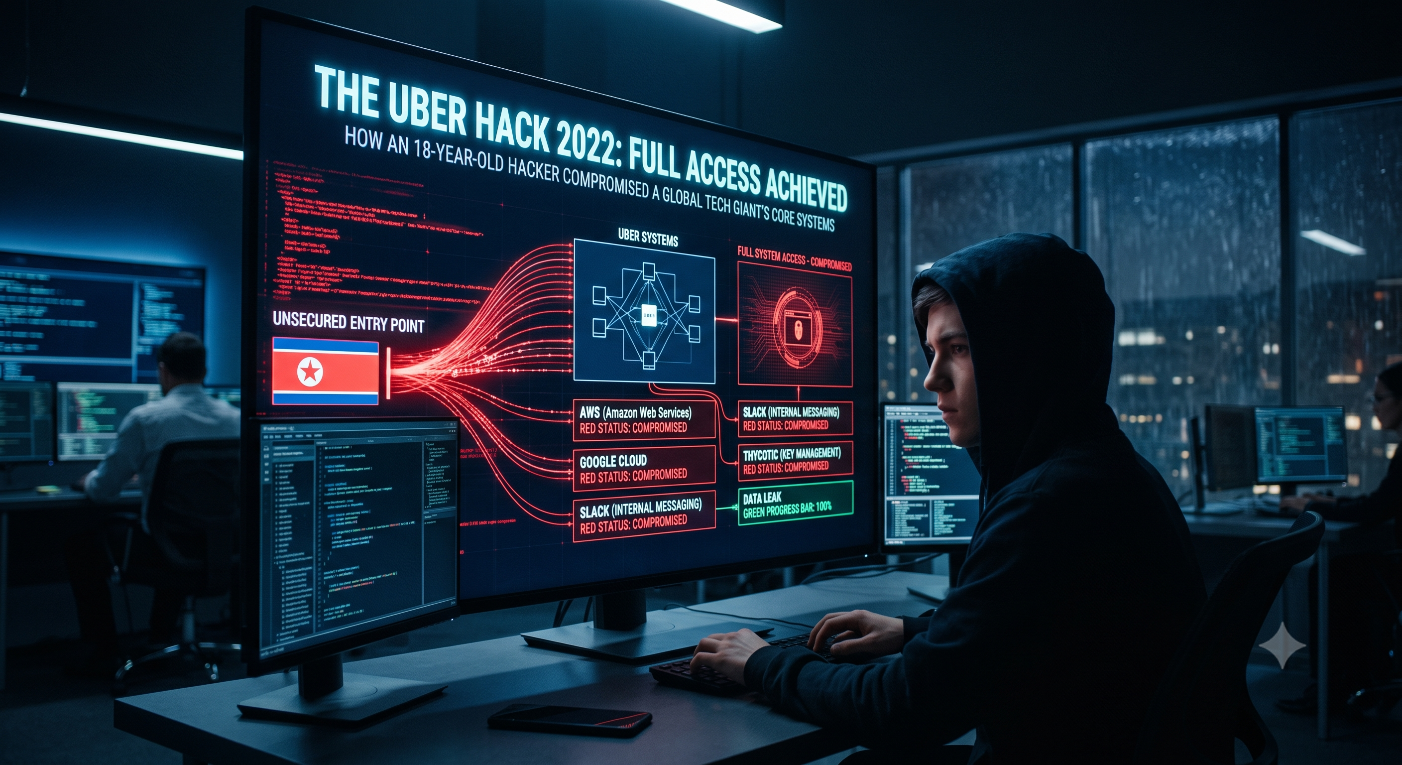 Uber 2022 Siber Saldırısı: 18 Yaşındaki Hacker Tam Erişimi Nasıl Ele Geçirdi?